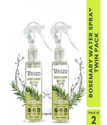 Treszo Rosemary Hair Growth Hair Serum 100 mL Pack of 2