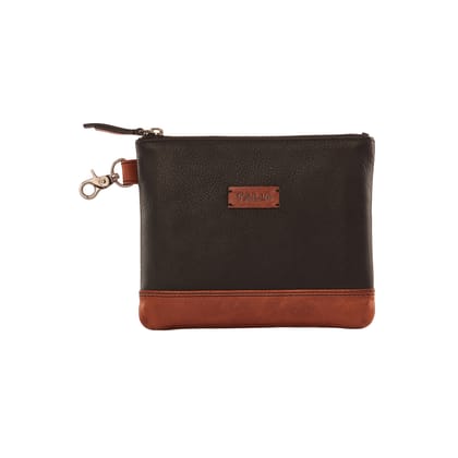 TOP Zippered Leather Utility Pouch TOP Zippered Leather Utility Pouch