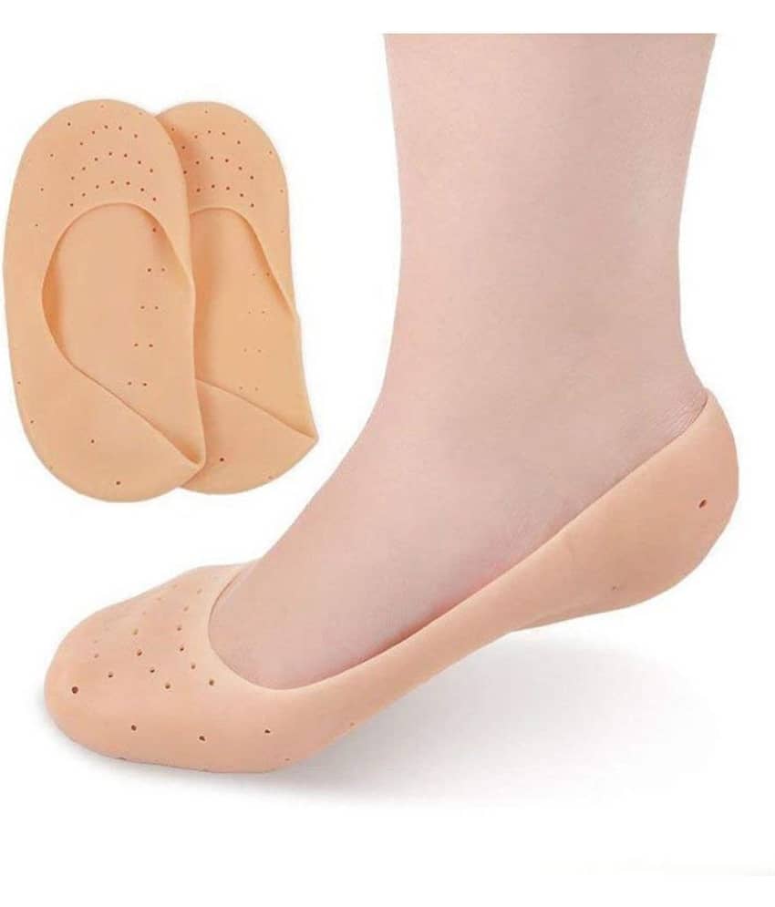 Bentag Moisturizing Silicone Socks Cracked Heel Protector Free Size