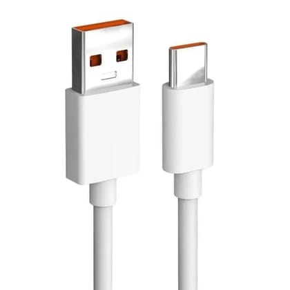120W USB A to USB C HyperCharge Cable (6A) | Turbo Charge Support for Xiaomi, Poco, Redmi  Premium TPE & Zinc Alloy  480Mbps Data Sync – 1 M