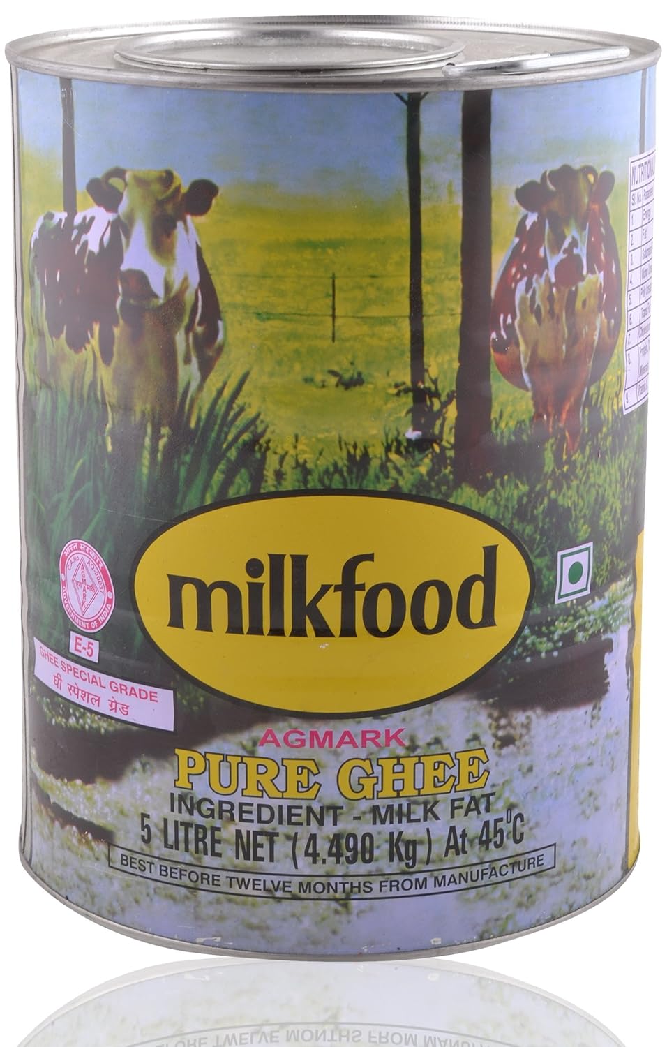 Milkfood Pure Ghee , 5L Tin Pack