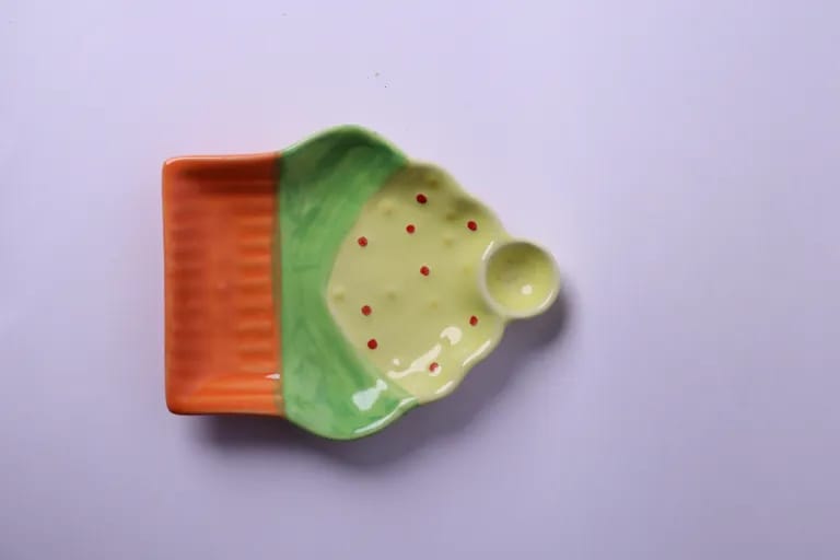 Sunshine Cupcake Plate