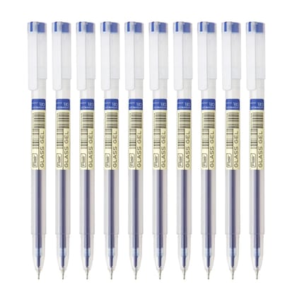 FLAIR Glass Gel Pen Pack 10 | Tip Size 0.6 mm