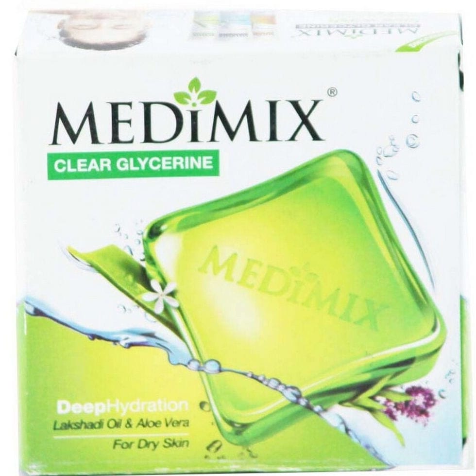 Medimix Clear Glycerin Deep Hydration Soap, 100 gm
