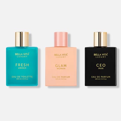 It's Your Choice Perfume Combo - 3 x 100ml