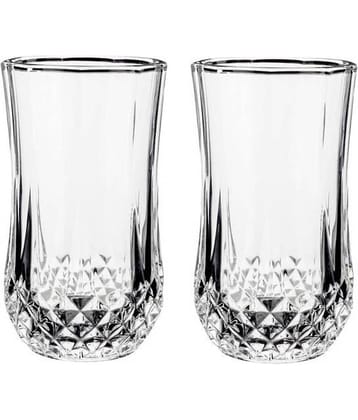 AFAST Glass Glass Glasses 350 ml ( Pack of 2 )