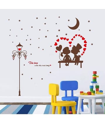 Decor Villa Star Couple Vinyl Wall Stickers