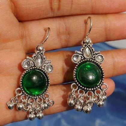 Silver Oxidise Earing