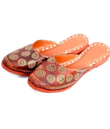 Raj Brown Ethnic Footwear