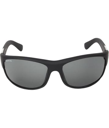 Creature Black Oversized Sunglasses ( Pack of 1 )