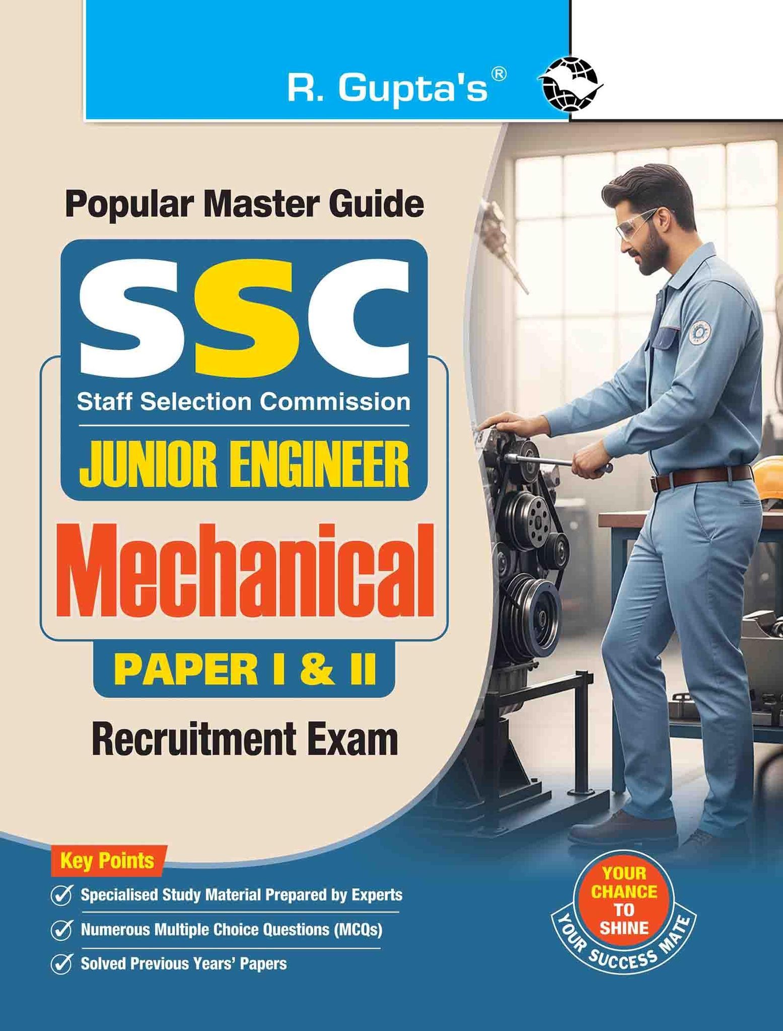 SSC: Junior Engineer ' Mechanical (Paper I & II) Recruitment Exam Guide [Dec 05, 2025] RPH Editorial Board
