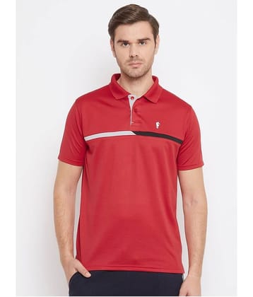 EPPE Red Polyester Polo T-Shirt Single Pack