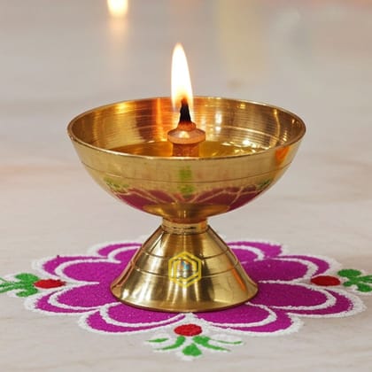 Brass Pyali Deepak No. 00 (FMAS645 C)