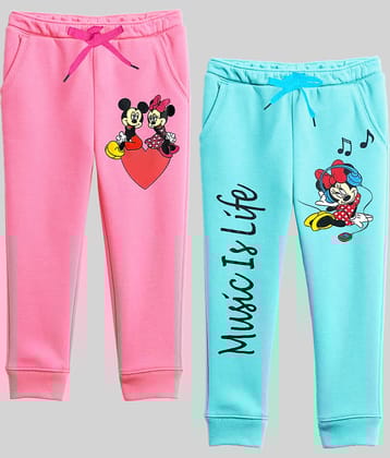 Kuchipoo - Multicolor Cotton Blend Girls Leggings ( Pack of 2 )