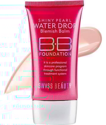 Swiss Beauty BB Shiny Pearl Water Drop Cream Foundation Dark SPF 15 40 g