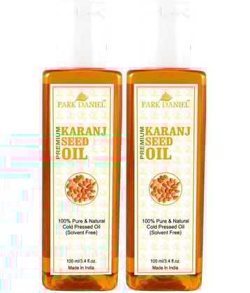 Park Daniel Premium Karanj oil(200 ml) 100 ml Pack of 2