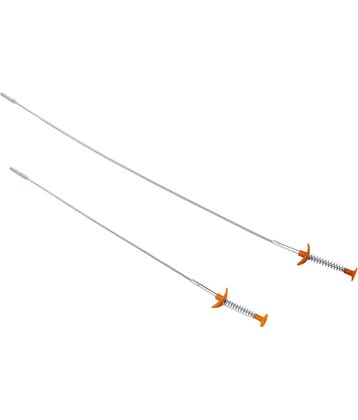 COCOSHOPE Bathroom & Toilet Cleaning Sewer Drain Cleaning Tool Bendable Sink Overflow Drain Brush for Bathroom Kitchen