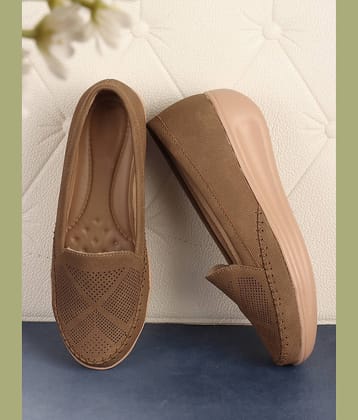 Sneakersvilla Brown Women's Loafers
