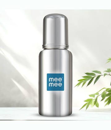 Mee Mee 240 Silver Feeding Bottle ( Pack of 1 )
