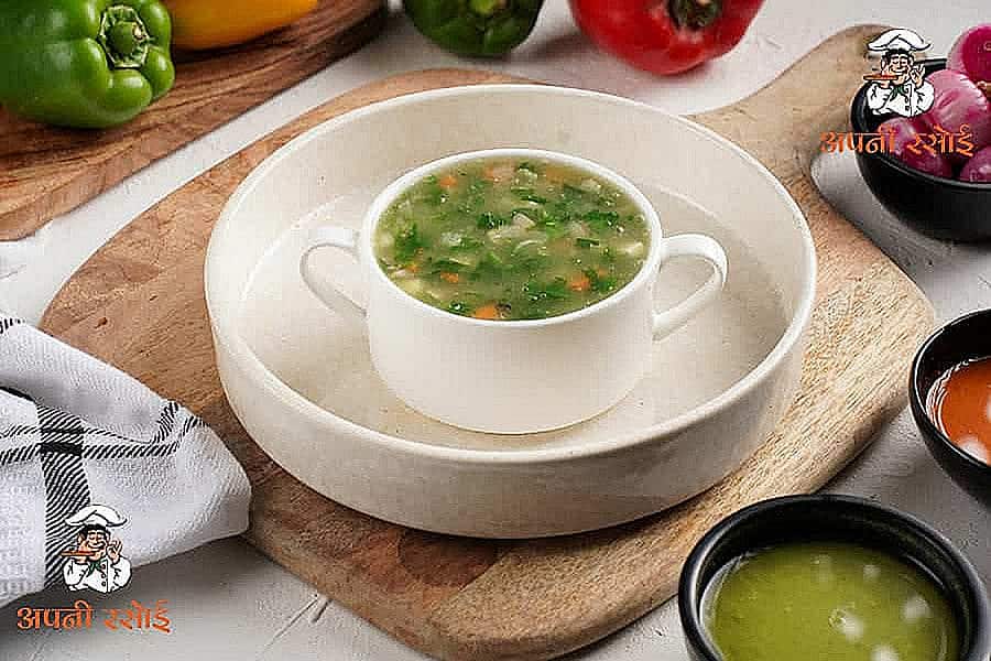 Veg manchow soup