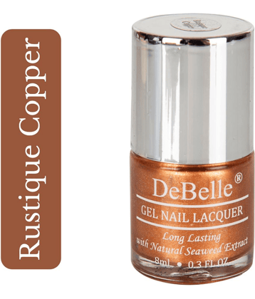 DeBelle Gel Nail Lacquer Rustique Copper (Rose Gold Copper) 8ml