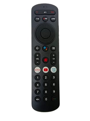 Supratech Remote Control Compatible with Airtel Xstream Set Top Box  HD & SD Recording | Smart DTH Remote with Netflix, Prime Video, YouTube Hotkeys | No Voice or Google Assistant