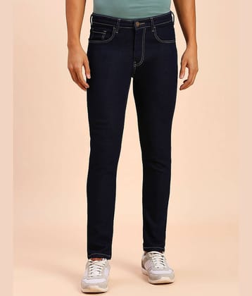 HJ HASASI Regular Fit Solid Men's Jeans - Indigo Blue ( Pack of 1 )