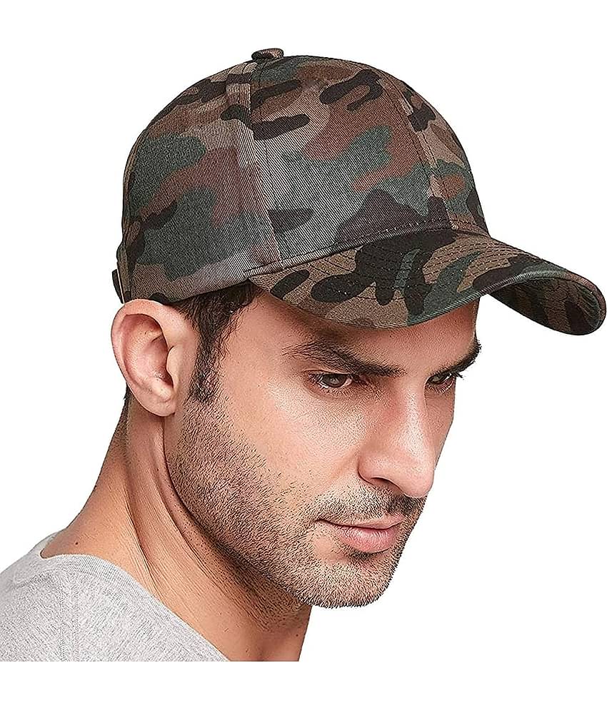 Zacharias - Cotton Blend Navy Men's Cap ( Pack of 1 )