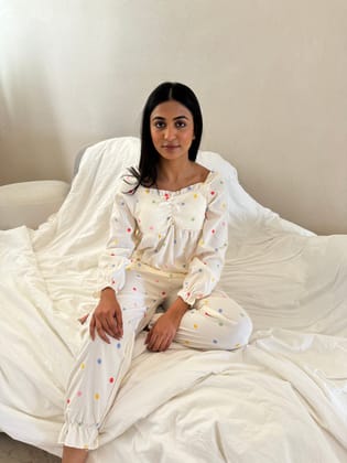 Jill Cotton Sleepwear-S