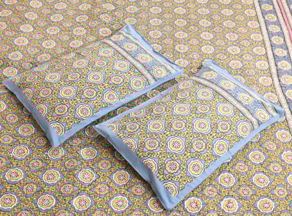 Grey Motif Pillow Covers Only-17 x 27 inches Pillow Cover
