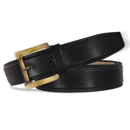 Black Formal/casual PU Leather Belt For Men BT17-BKL05