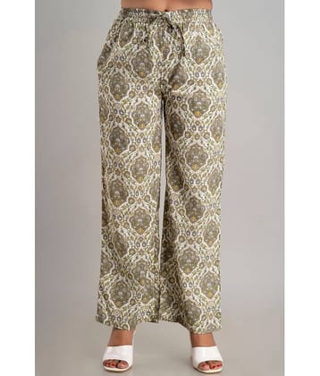 MAUKA - Multicolor Rayon Straight Women's Palazzos ( Pack of 1 )