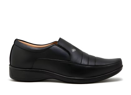 WUGO::Latest Trendy Men Formal Shoes|Black Moccasin Shoes|Office Shoes For Men's & Boys (Free Home Delivery)