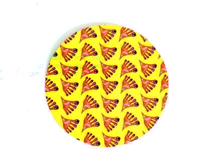 Lakshmi Round Table Mats - 6 inches