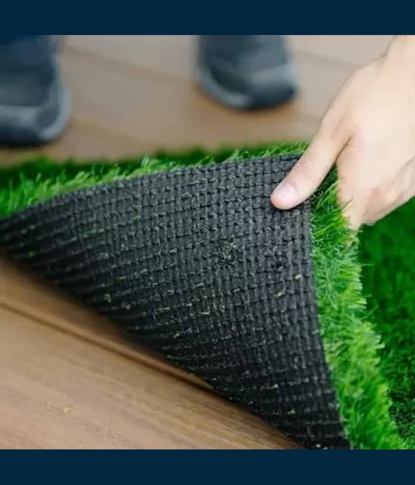 Revexo - Anti-skid Plastic Door Mat ( 40 X 60 cm ) Single - Green