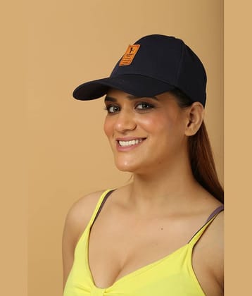 Alamos Black cotton Women's Cap ( Pack of 1 )