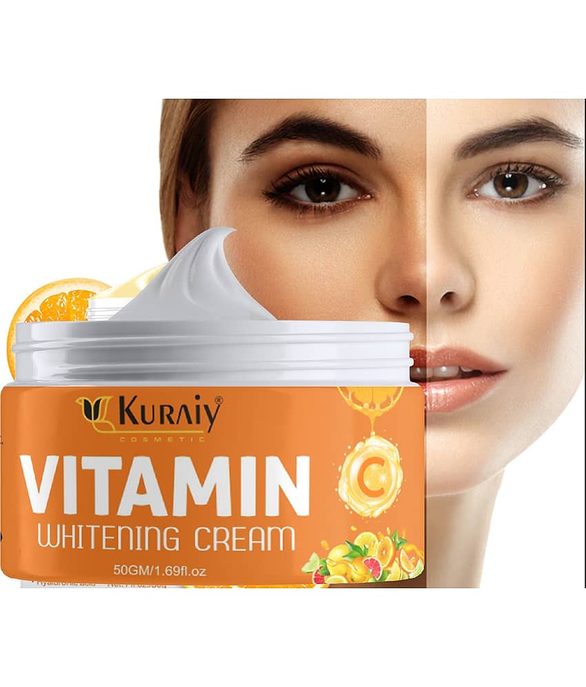 KURAIY Pure Vitamin C Whitening Cream 50g Pack of 1