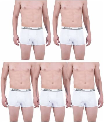Rupa White Trunk Pack of 5