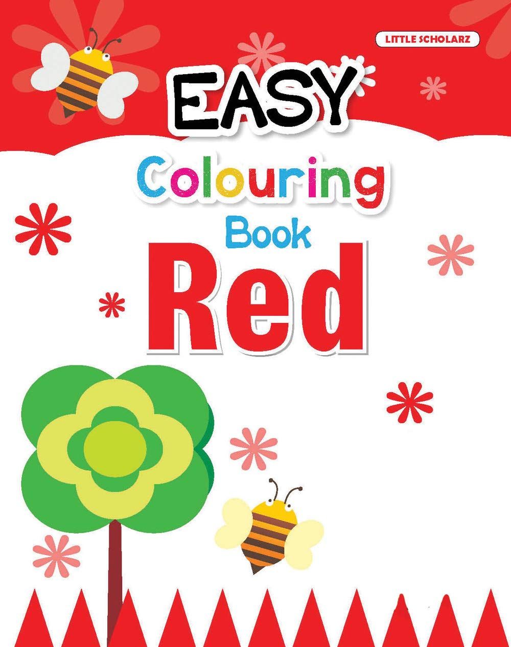 Easy Colouring Book (Red) [Paperback] [May 28, 2024] LS Editorial Team