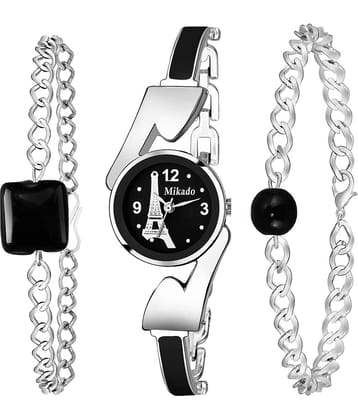 Mikado Stainless Steel Round Womens Watch