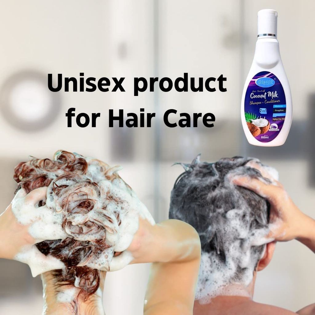 PNC-Hair Care Coco Nut Milk Shampoo 200ML Each Pack of 02.