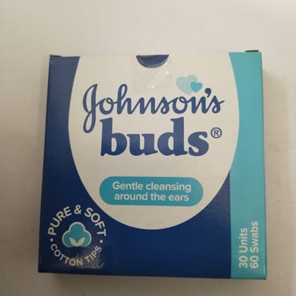 Johnson's buds Gentle cleansing around the ears 60 swabs 
