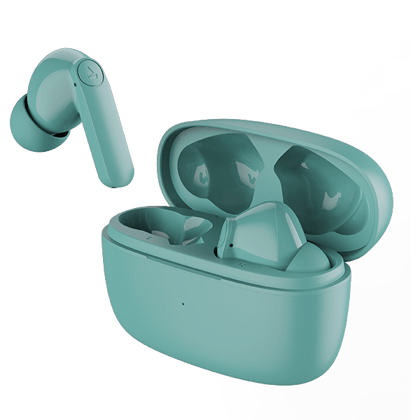 boAt Airdopes 131 PRO | Wireless Earbuds with ENx™ Noise cancellation technology, BEAST™  mode, 55 Hours of battery life, IPX5 Sweat & Water Resistance engrav_Mint Green