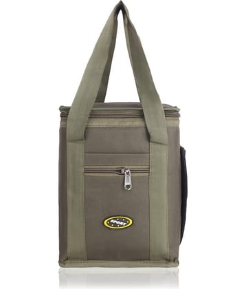 Ozel Bag Green Polyester Lunch Bag Pack of 1