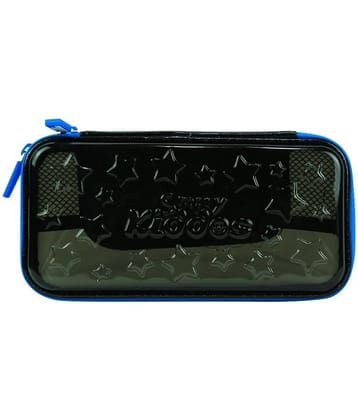 Smily PVC Small  Pencil Case (Black) | Kids Pencil Case | School Pencil Case | Boys & Girls Pencil Case | Pencils Case For Girls  | Girls Pencil Case Stylish | Girls Pencil Case For School | Pen Pencil Box Case | Hardtop pencil Box