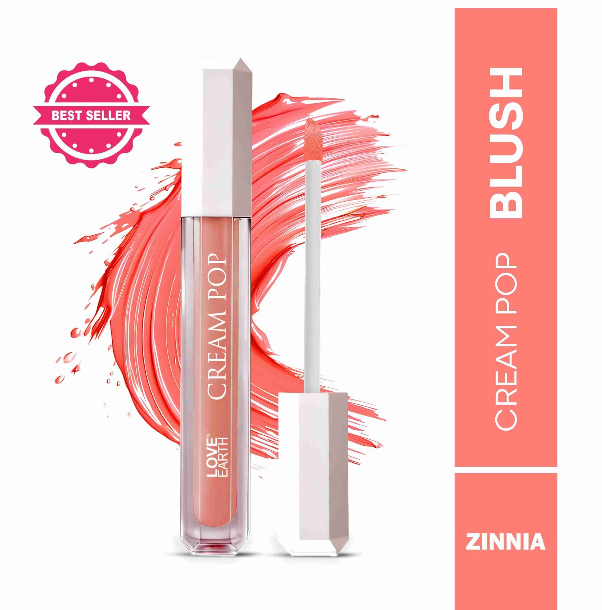 Love Earth Cream Pop Blush - Zinnia