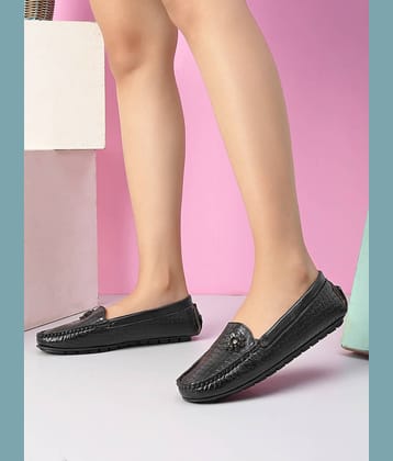Sir Corbett Black Women's Loafers