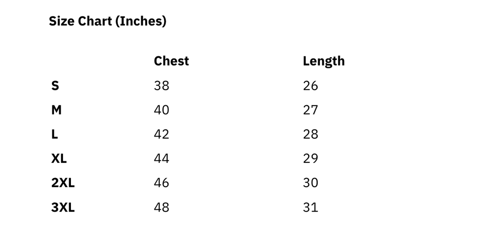 Size Guide