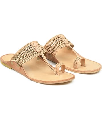 STEPHORN - Beige Men's Kolhapuris