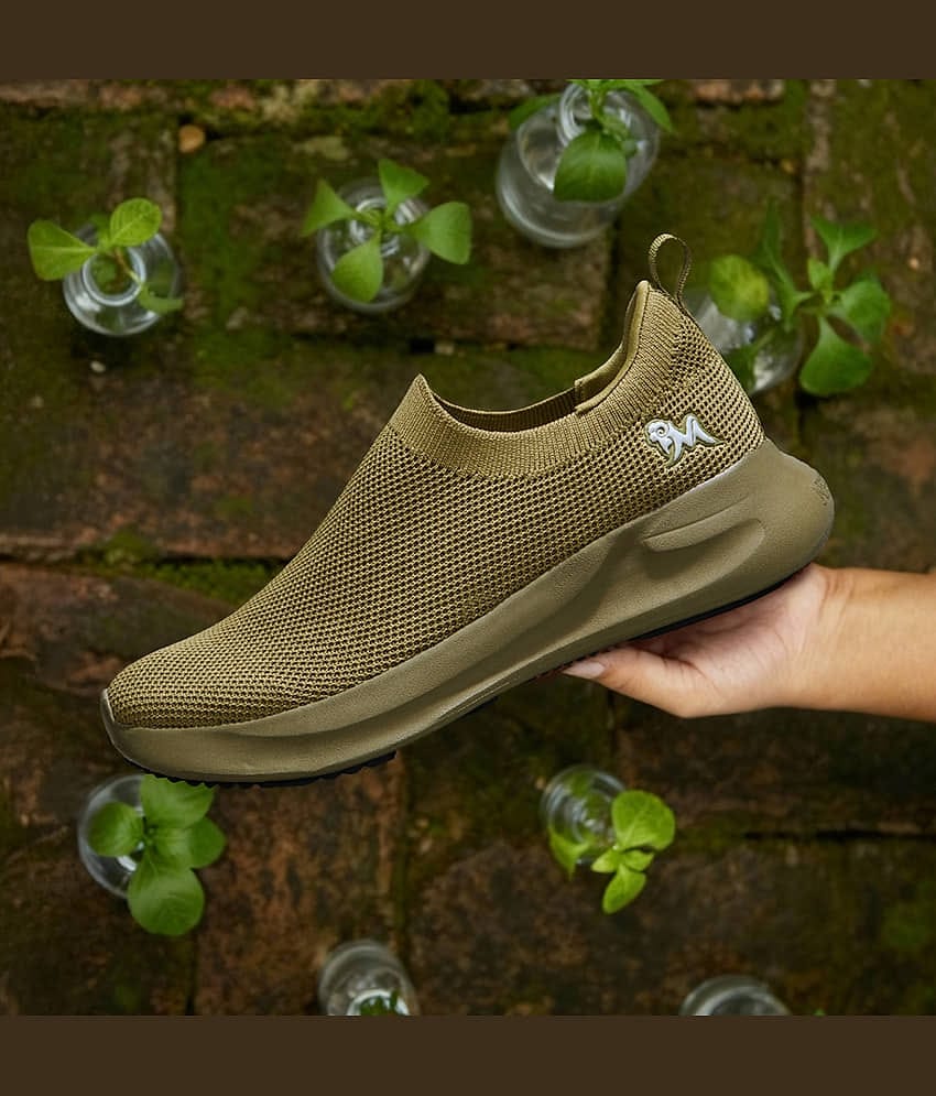 Neemans Olive Men's Slip-on Shoes